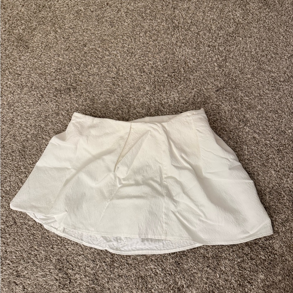 Zara Ivory Textured tube top